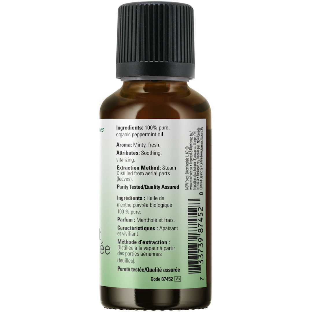 Organic Peppermint Essential Oil