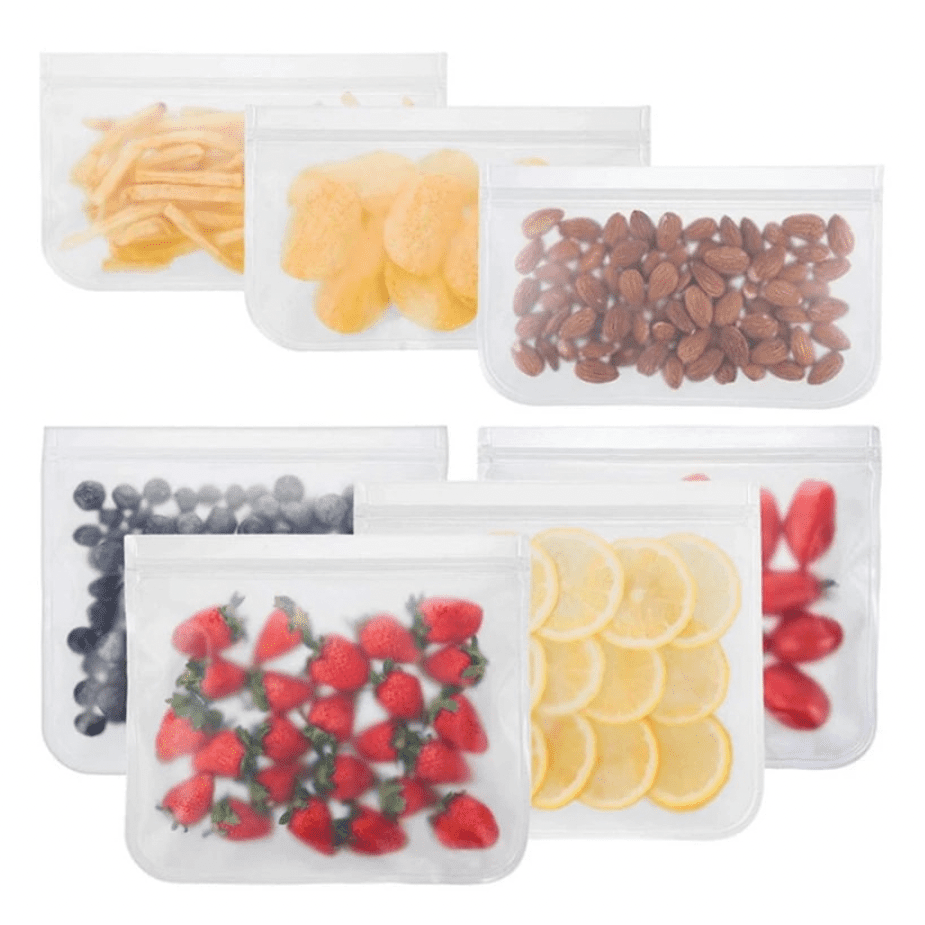 Reusable Silicone Food Storage Bags