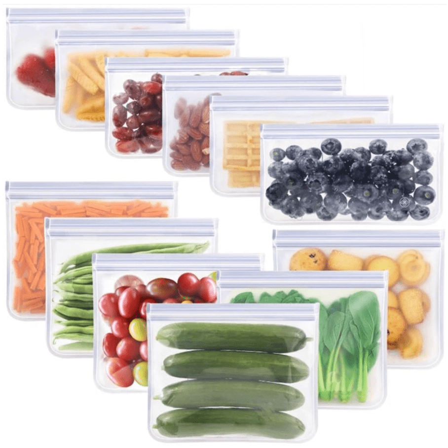 Reusable Silicone Food Storage Bags