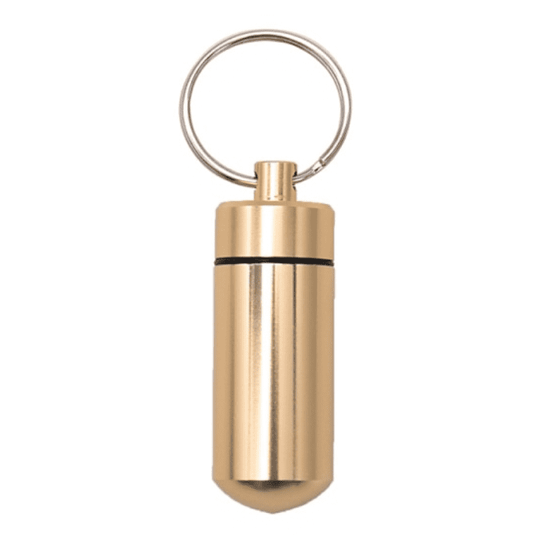 Pillbox Keychain Chamber