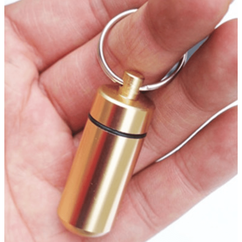 Pillbox Keychain Chamber