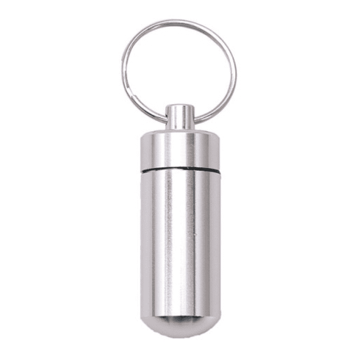 Pillbox Keychain Chamber